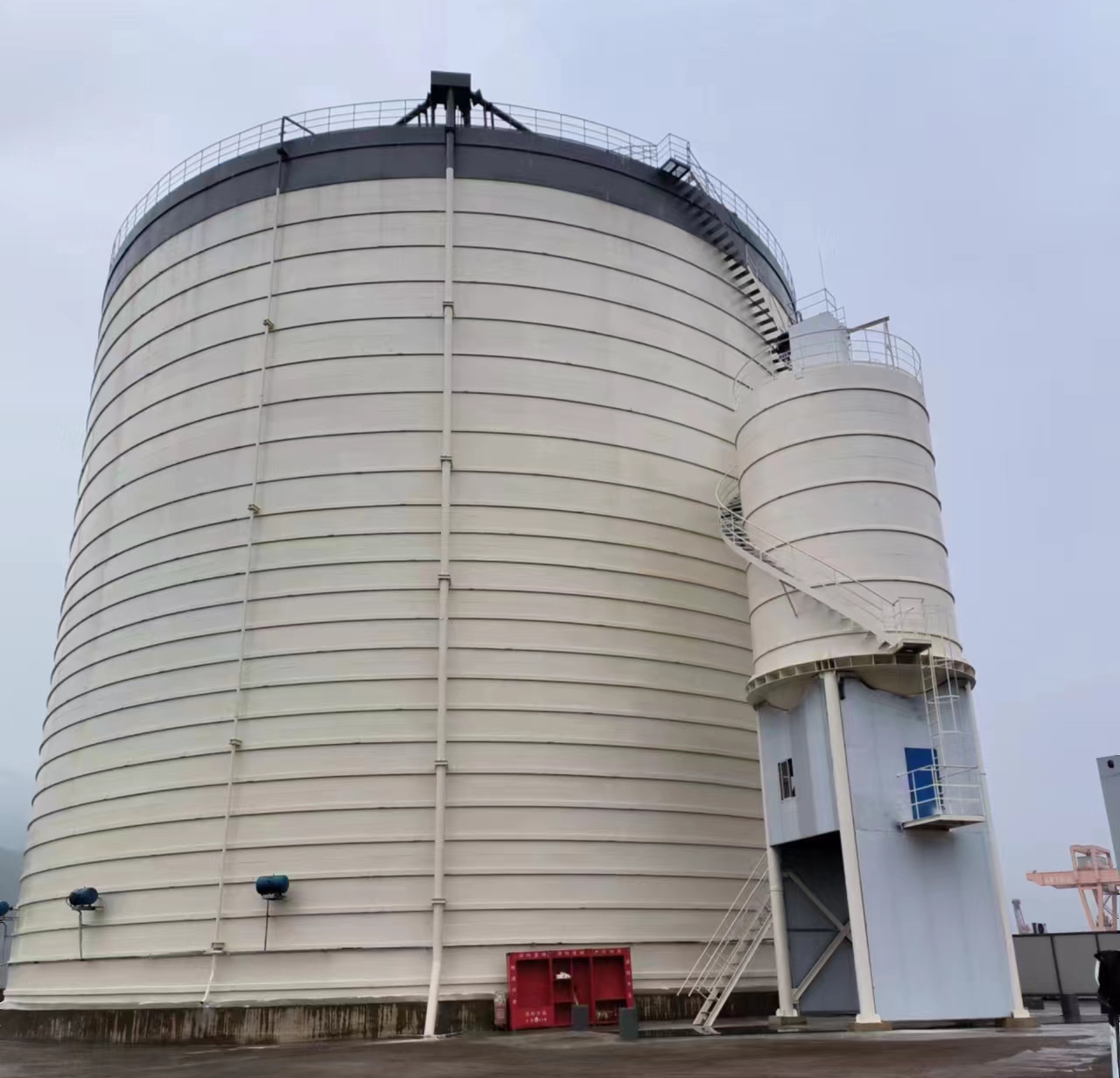 灵武10万吨水泥钢板库