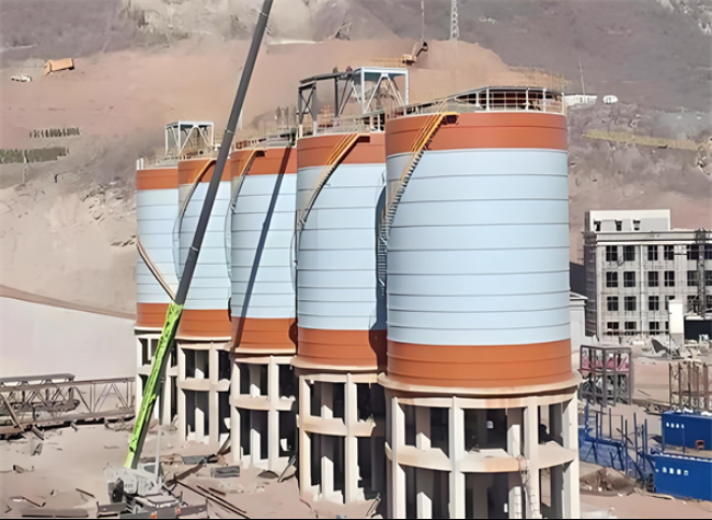 灵武高架钢板仓