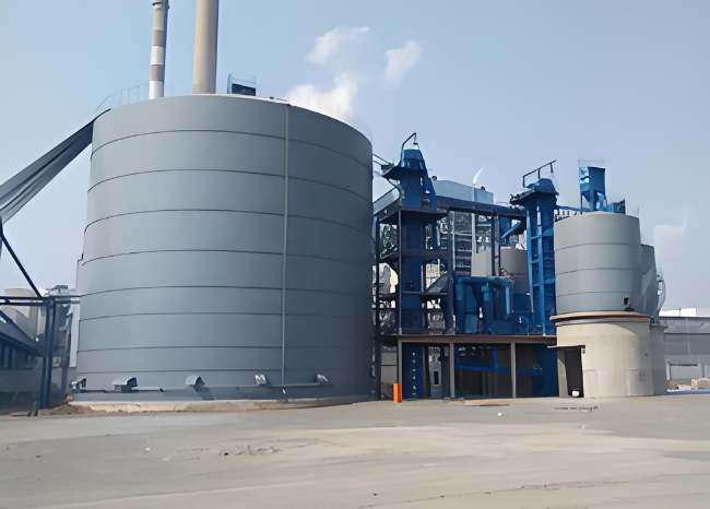 灵武1万吨钢板仓